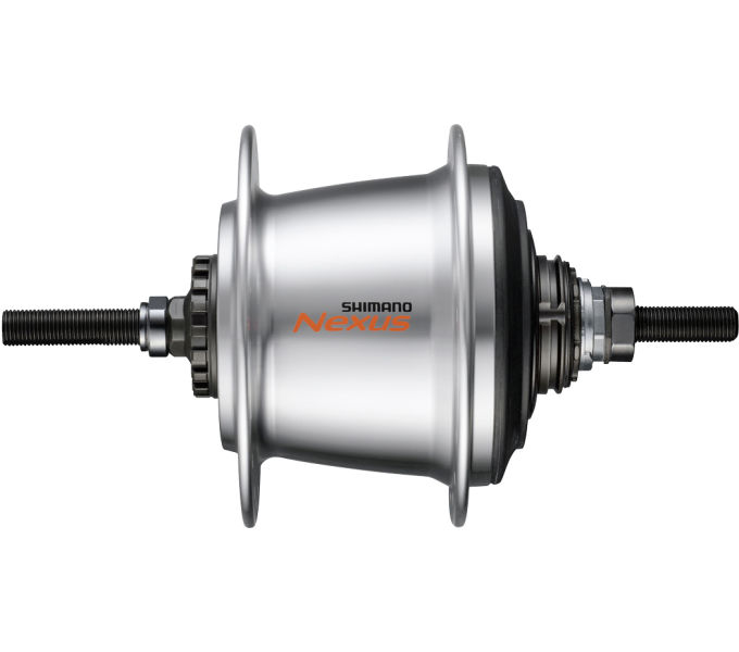 Shimano Nexus 7-Gang Getriebenabe SG-C3001-7R 36 Loch silber- Lagerspuren- Shimano Nexus 7-Gang Getriebenabe SG-C3001-7R 36 Loch silber- Lagerspuren-