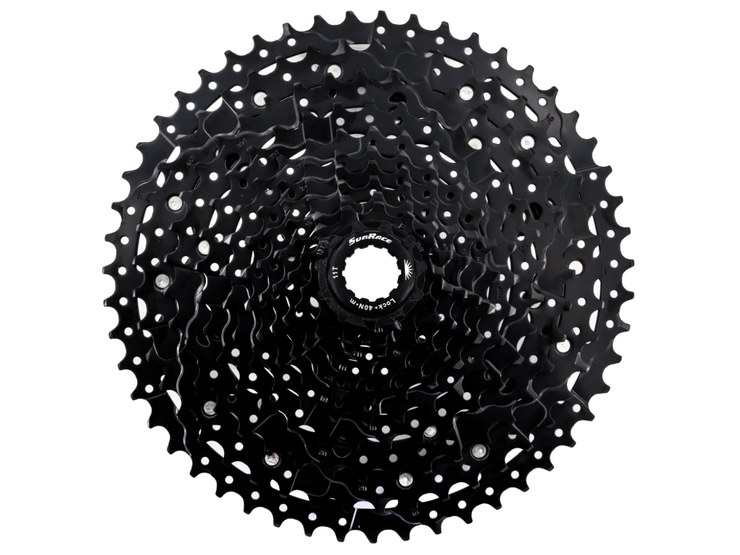 Sunrace Kassette CSMS7 11-51 11-Fach schwarz Sunrace Kassette CSMS7 11-51 11-Fach schwarz