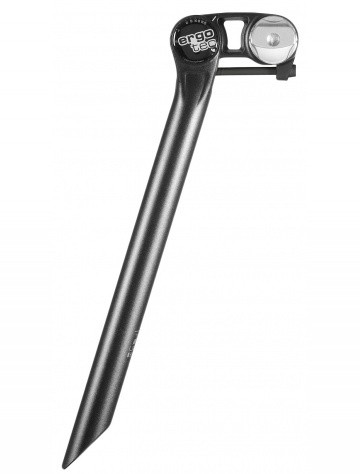 Fahrrad Sattelstütze Kerzen Sattel Stütze 27,2 mm Klemmung 180mm Stahl schwarz 