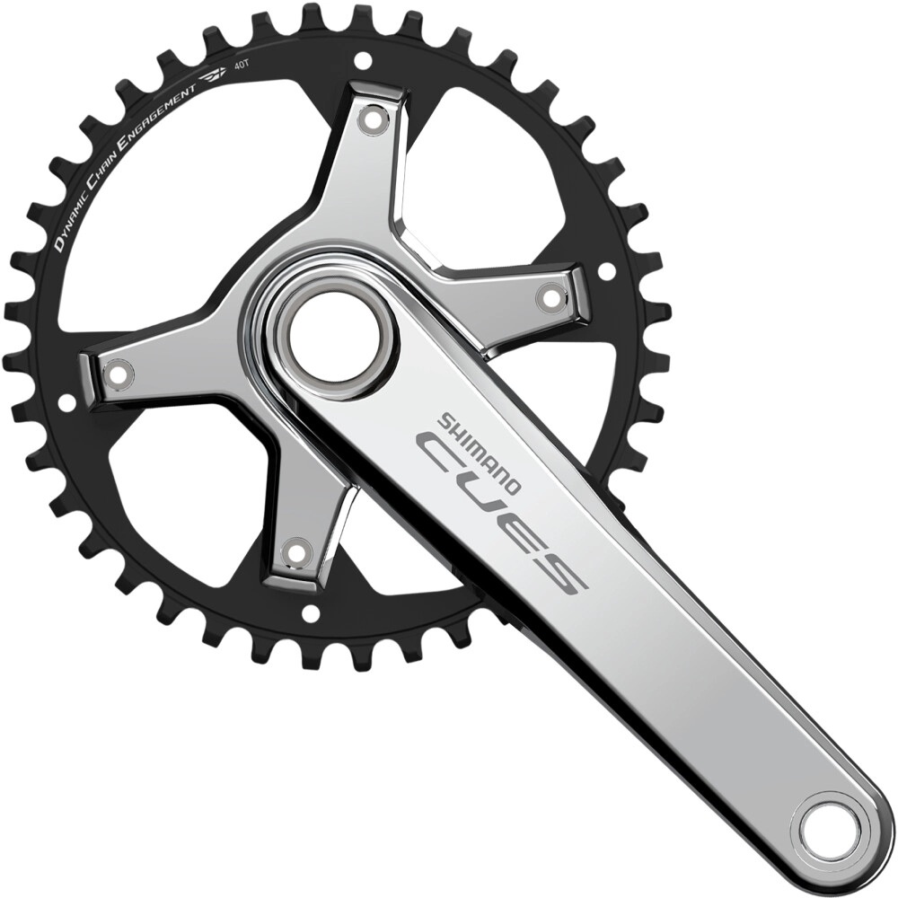 Shimano Cues Kurbel FC-U6030-1 42Z / 170mm silber poliert Shimano Cues Kurbel FC-U6030-1 42Z / 170mm silber poliert