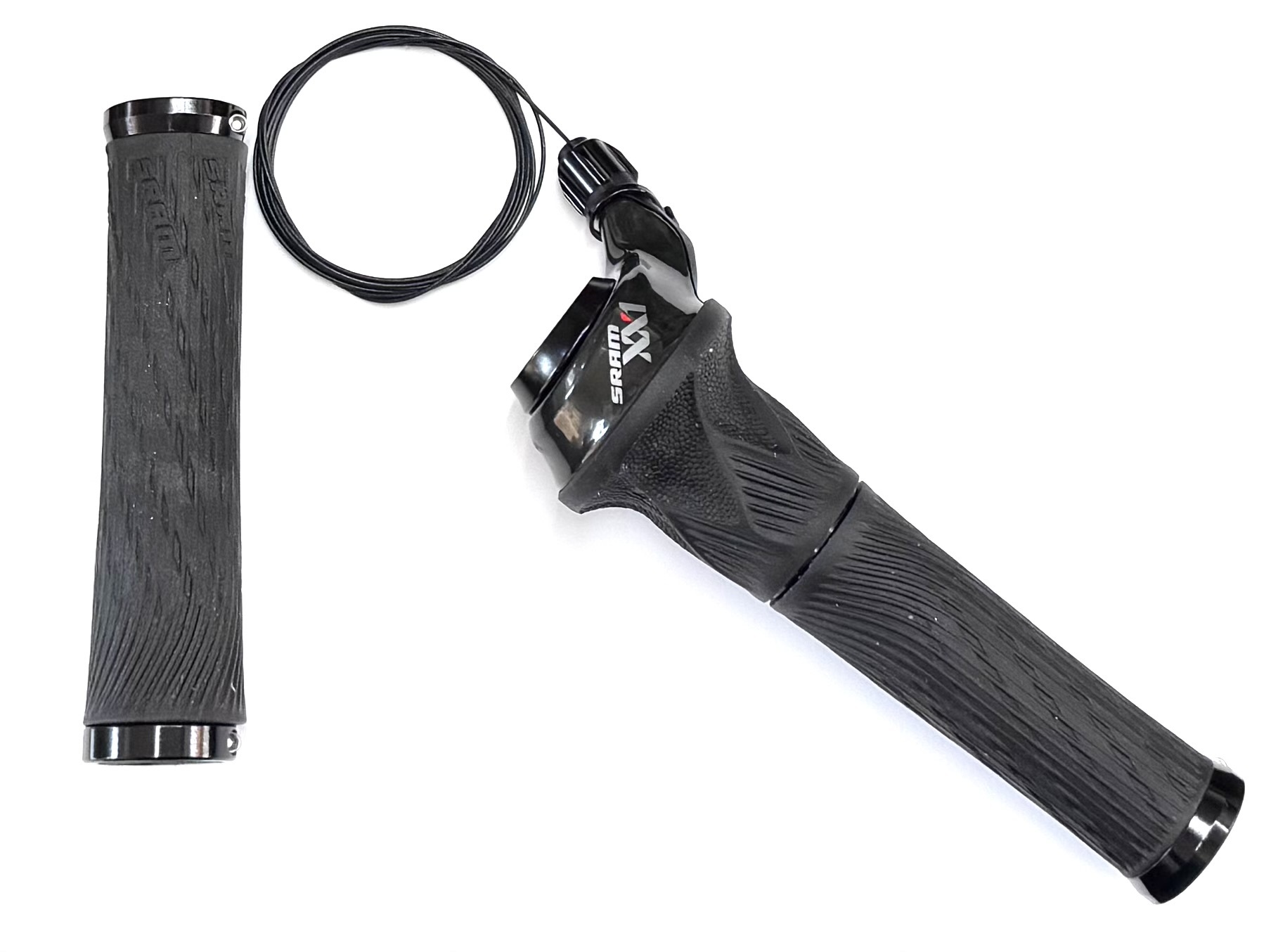 Sram XX1 11-fach Drehgriff schwarz inkl. Lock-On Griffe Sram XX1 11-fach Drehgriff schwarz inkl. Lock-On Griffe