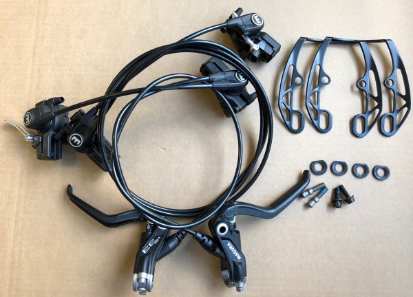 Magura HS 33 Set 800/1750 schwarz Montagespuren Magura HS 33 Set 800/1750 schwarz Montagespuren