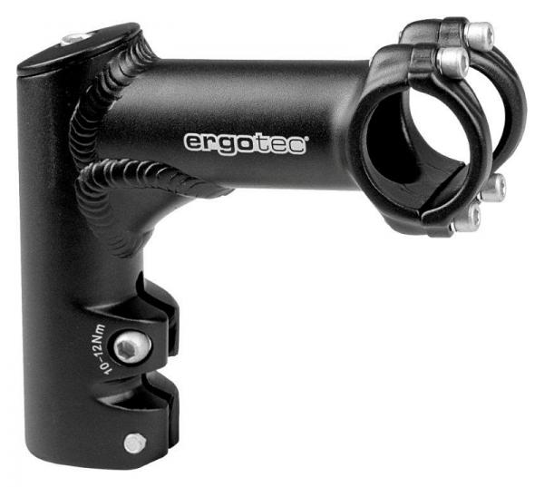 Ergotec Vorbau Comfi 31.8/80mm 15° schwarz Ergotec Vorbau Comfi 31.8/80mm 15° schwarz