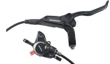 Shimano BL/BR-M315 Scheibenbremse rechts einzeln 2000mm schwarz ohne Rotor/Adapter Shimano BL/BR-M315 Scheibenbremse rechts einzeln 2000mm schwarz ohne Rotor/Adapter
