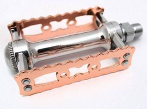 MKS Sylvan Touring Pedale silber/Kupfer MKS Sylvan Touring Pedale silber/Kupfer