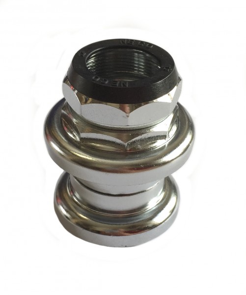 CNC Basic Gewinde Steuersatz 1" silber (Sondermaß Konus 27,0mm) CNC Basic Gewinde Steuersatz 1" silber (Sondermaß Konus 27,0mm)