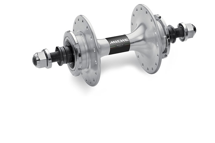 Miche Primato Pista Fix/Fix Hinterradnabe silber 36 Loch Miche Primato Pista Fix/Fix Hinterradnabe silber 36 Loch