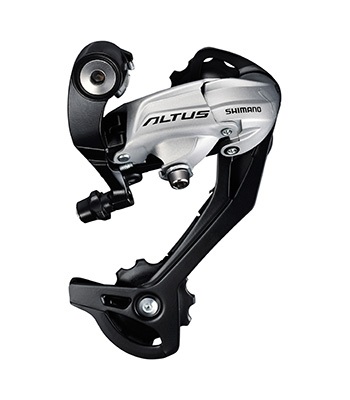 Shimano Altus Schaltwerk RD-M370 SGS 9-fach silber Shimano Altus Schaltwerk RD-M370 SGS 9-fach silber