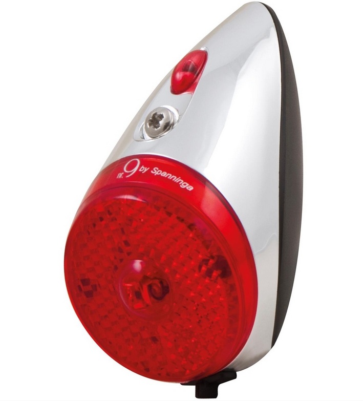 Spanninga NR 9 Batterierücklicht für Schutzblechmontage inkl. Batterien (STVZO zugelassen) Spanninga NR 9 Batterierücklicht für Schutzblechmontage inkl. Batterien (STVZO zugelassen)
