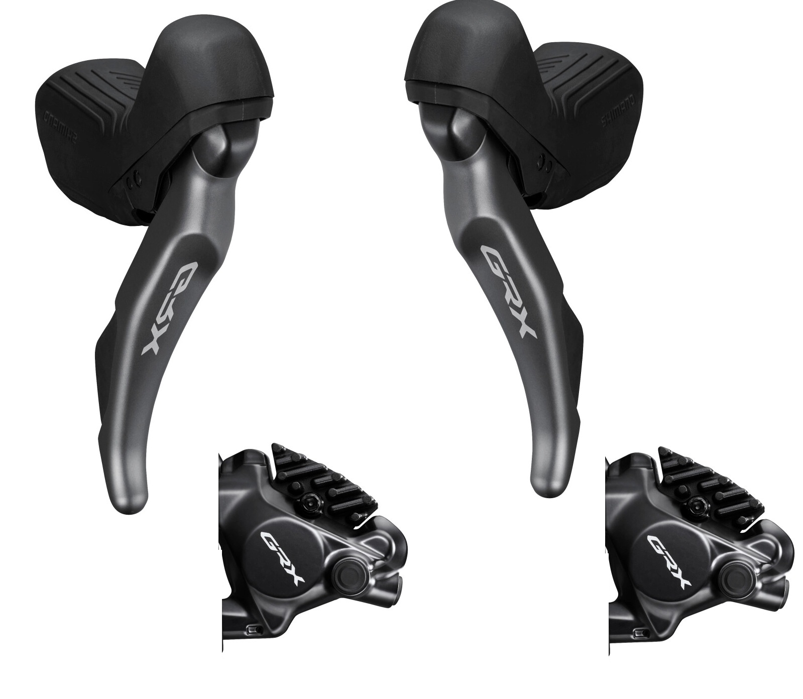 Shimano Disc-Brake Set GRX ST/BL-RX820/BR-RX820 1x12-fach 1000/1700mm (SP-Remote) Shimano Disc-Brake Set GRX ST/BL-RX820/BR-RX820 1x12-fach 1000/1700mm (SP-Remote)