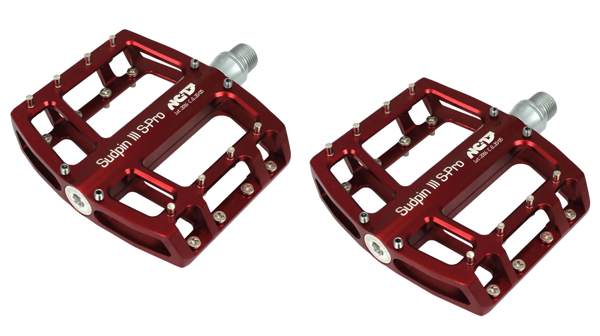 NC-17 Sudpin III S-Pro Pedale rot NC-17 Sudpin III S-Pro Pedale rot