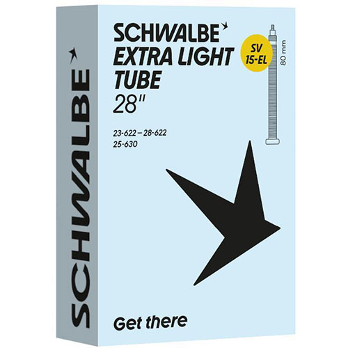 Schwalbe Schlauch 28" SV15-EL 80mm extra light Schwalbe Schlauch 28" SV15-EL 80mm extra light